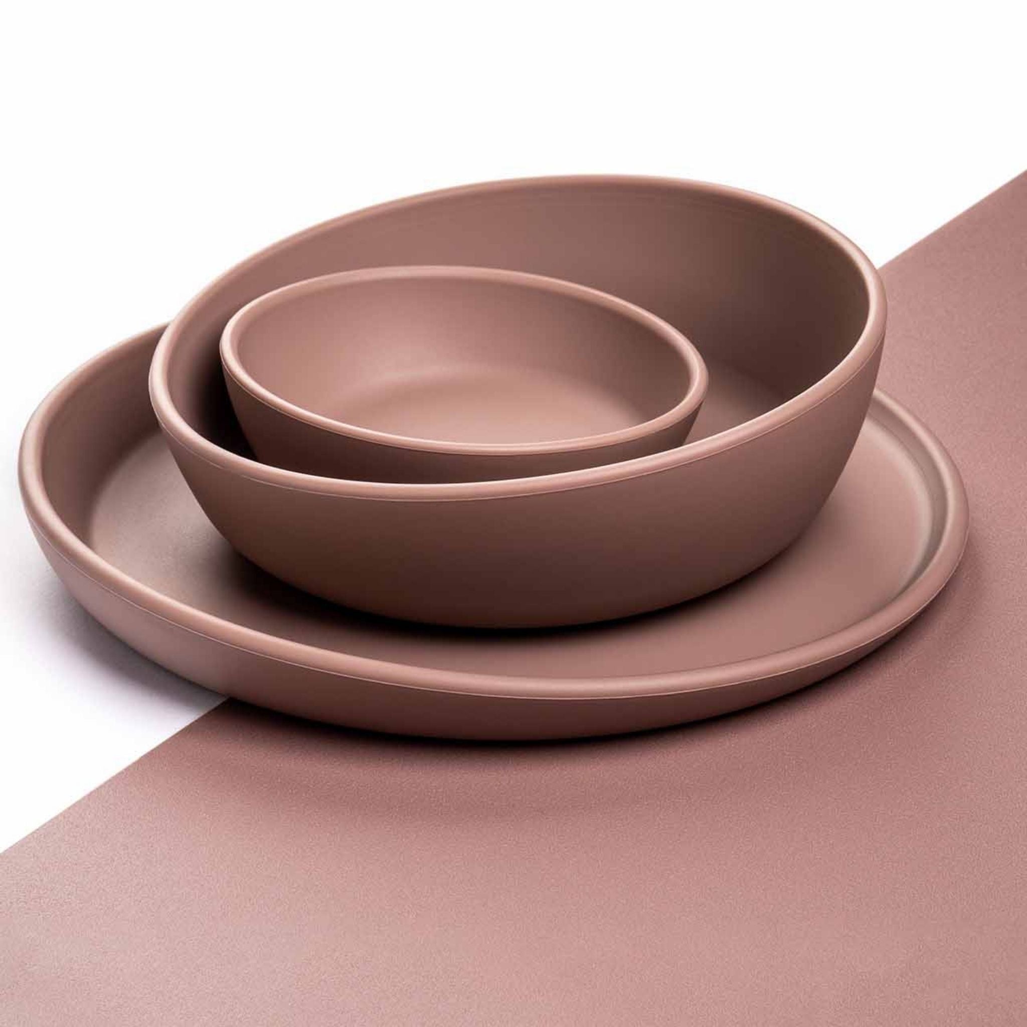 servies set poederblush