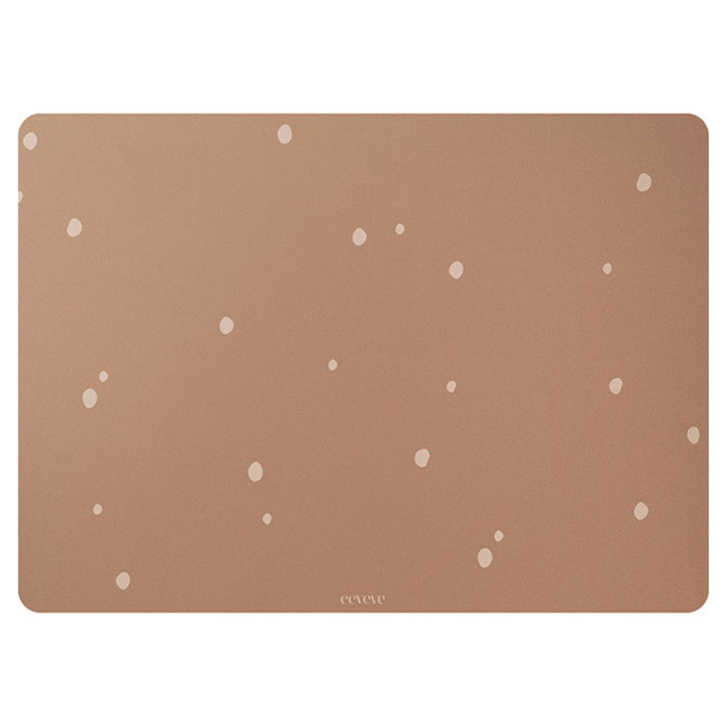 placemat kaneel dots