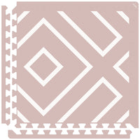 Modern Blocks - Oud Roze - Speelmat